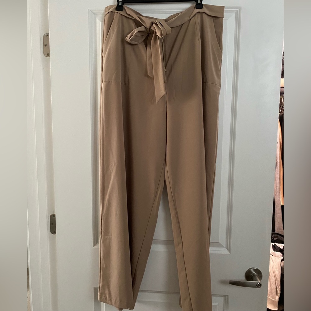 tan dress pants